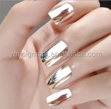Silver Gold Chrome Powder Metallic Chrome Nail Powder