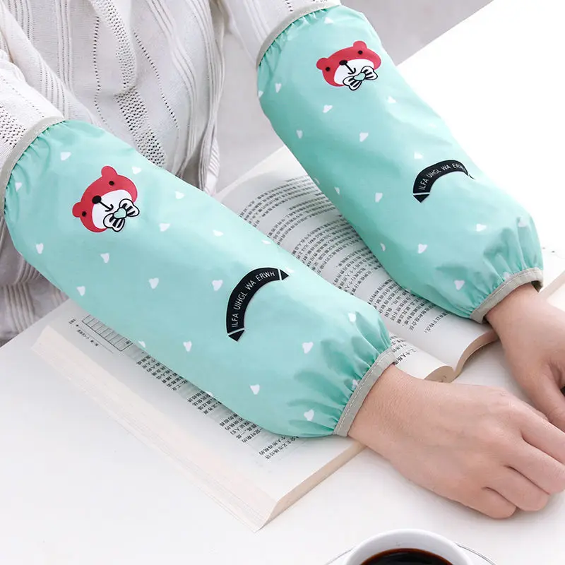 Quality Waterproof Arm Oversleeve Cute Sleeve for Household Use Antifouling Home Cleaning Kitchen Oversleeve Long Arm Sleeves