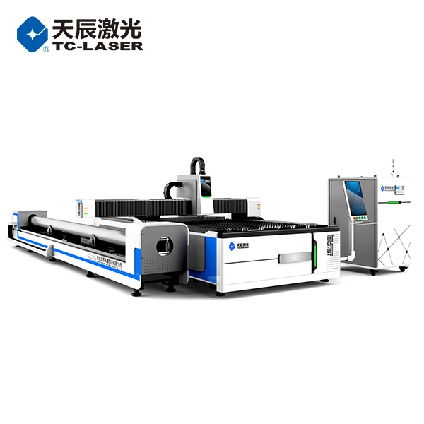1500W 2000W 3000W 4000W ipg fiber laser cutting machine for metal tube and sheet cutting machine manufacturer