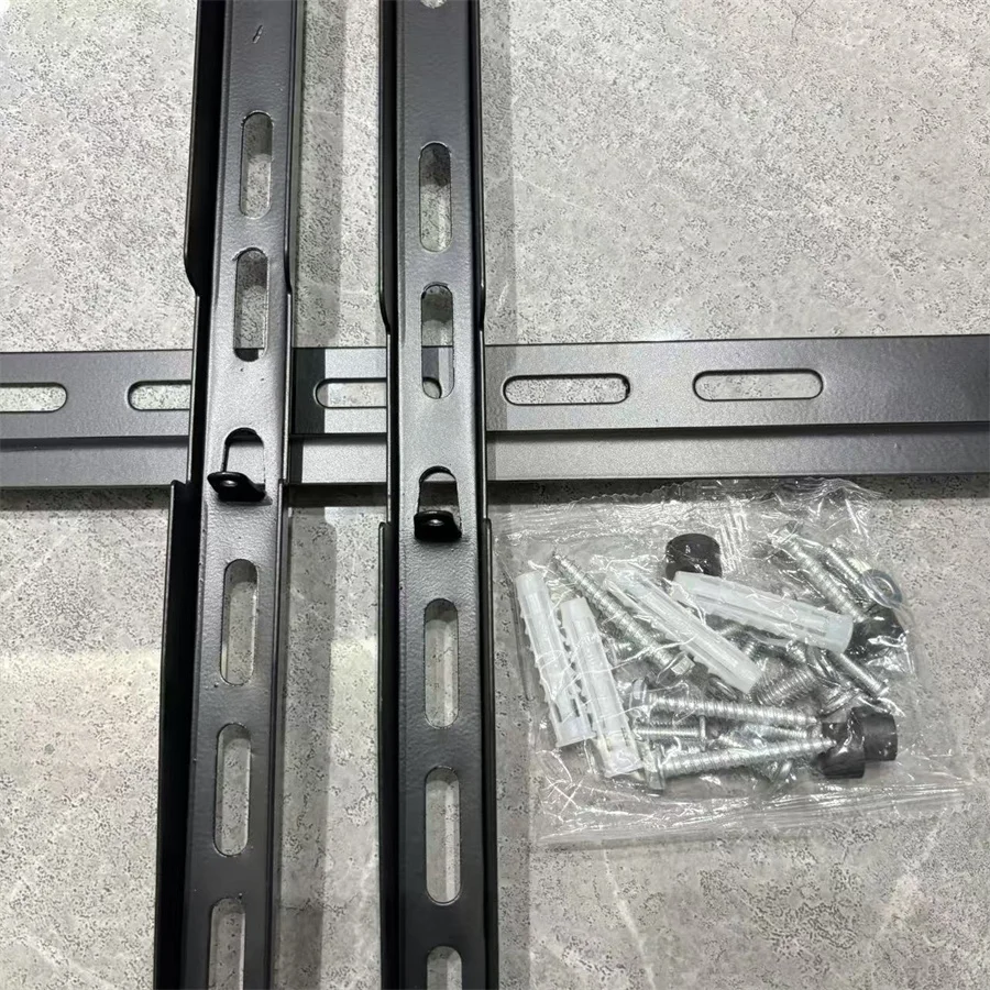 75KGS Loading Capacity Fixed TV Wall Mount LED LCD TV Bracket On Wall VESA 600x700mm Suit For Large Size Screen 65-130 Inches