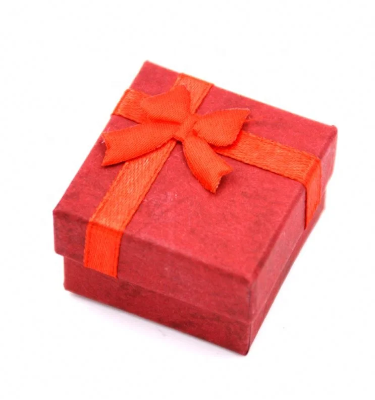 Fashion Colorful New Jewelry Organizer Box Rings Storage Cube Box Small Gift Box For Rings Earrings