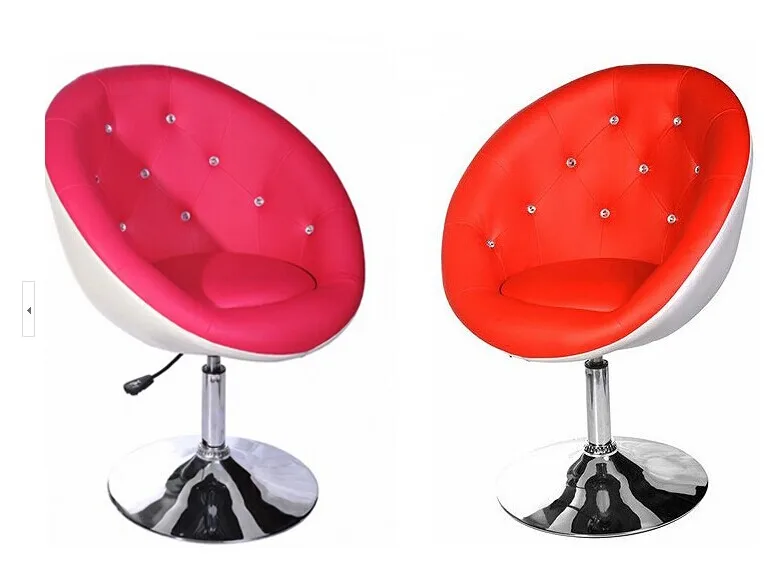 
Modern Upholstered Faux Leather With Tufted Buttons Bar Stool 