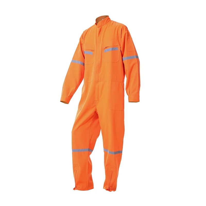 Quality Assurance The Reflective Strip Design Attracts Attention Safety Long Sleeve Work Clothes
