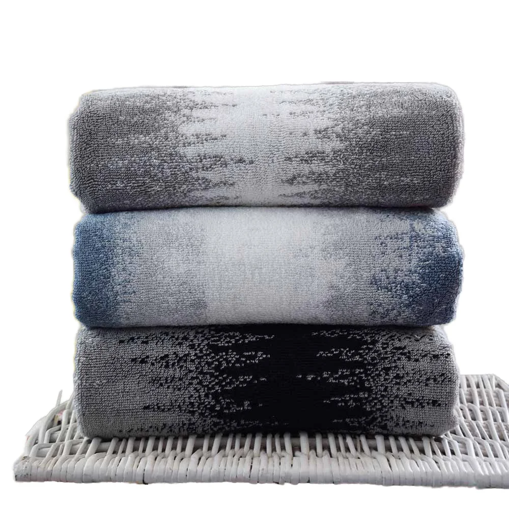 Hot Sale Personalized 100% Cotton Beach Towels Velour Custom Design Reactive Printed Large Over Sized Jacquard Logo Bath Towel