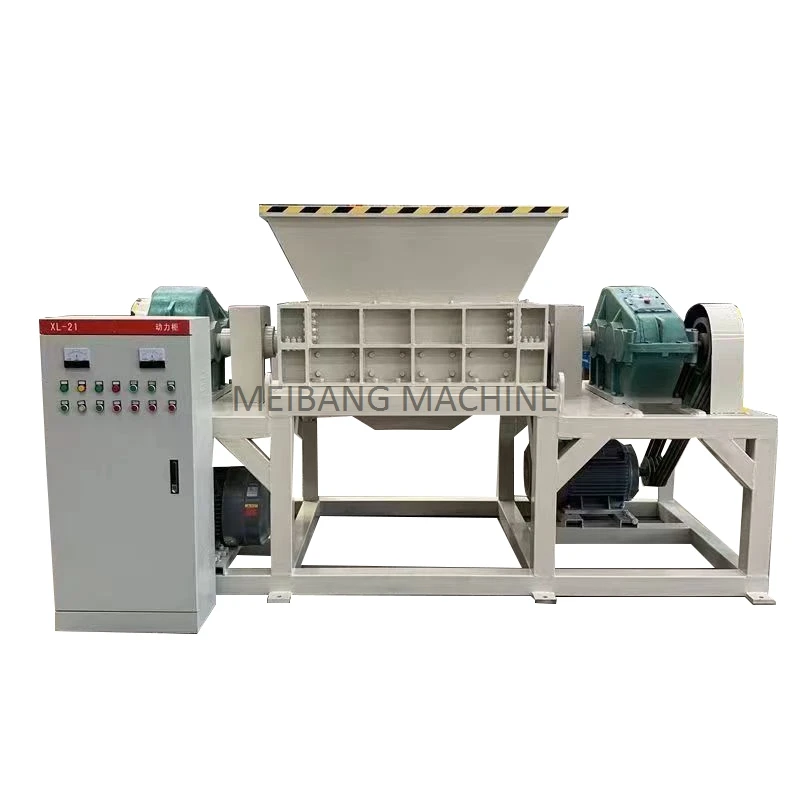 MB Scrap iron thin material shredder Construction wood pallet furniture shredder Sofa mattress washing machine crusher