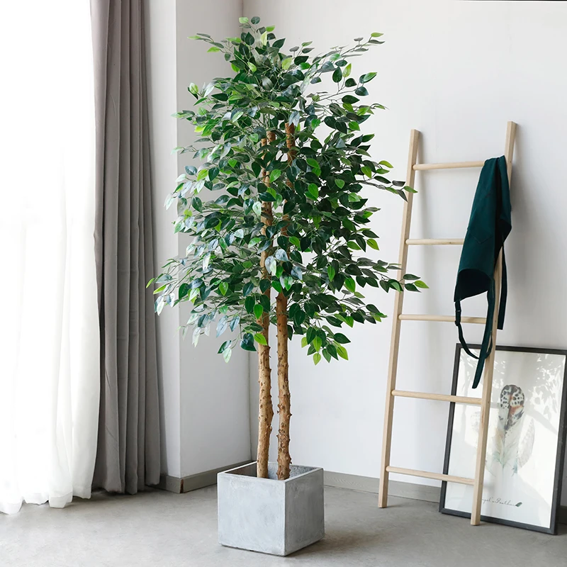 
garden use high mimic look natural ficus tree in fence place 2m height faux tree 
