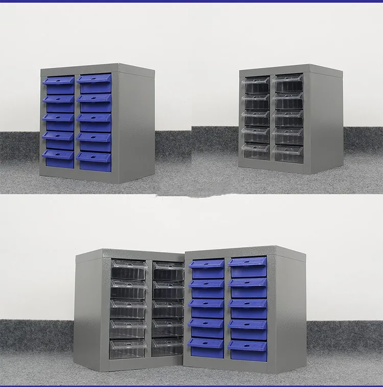 Шкаф для хранения из АБС-пластика, 10 ящиков