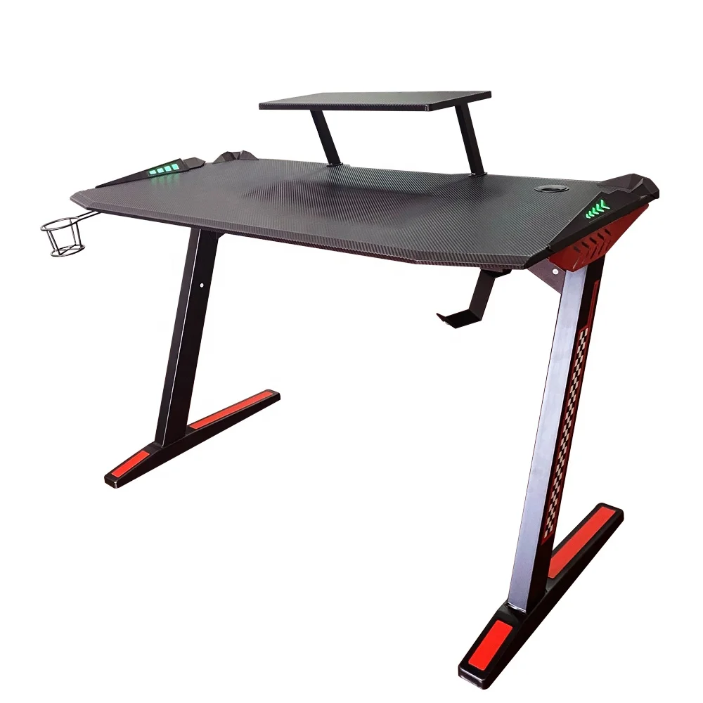 Manufacturer computer table game table Internet cafe live broadcast anchor e-sports best-selling carbon fiber e-sports table
