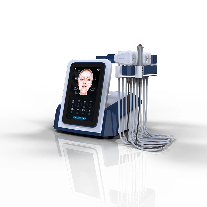 2024 Newest Pe-Face Lifting PeFace 6 Pads Non-invasive Anti-aging ems for face care beauty device ems facial sculpting machine