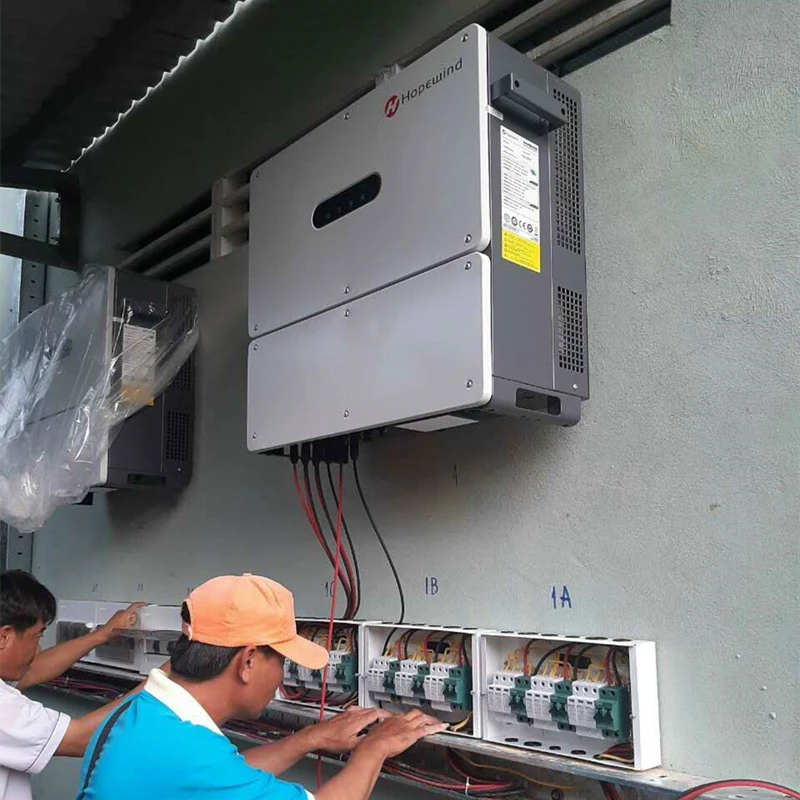 Brazil Inmetro 380V MPPT Controller Solar PV Inverter Three Phase Grid Tie Inverter 40kw 50kw 60kw 70kw 75kw