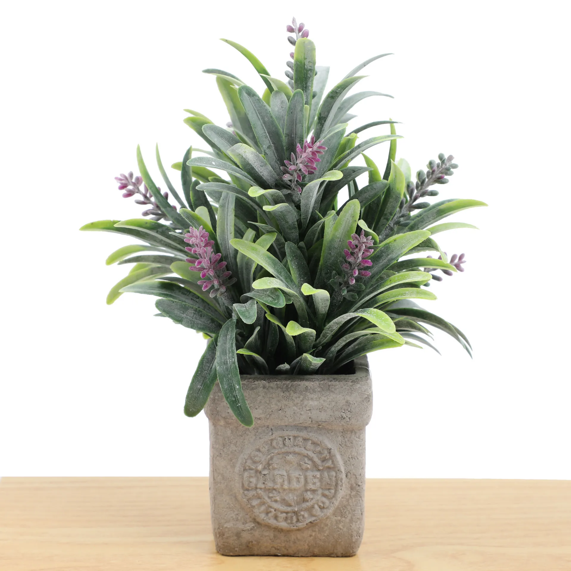 Wholesale Simulation Potting Home Decorative Little Pine Tree Plastic Bonsai Indoor Green Plant Decoration