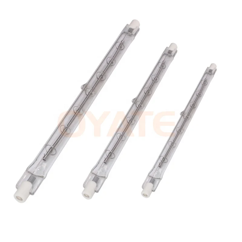 1000w Double Ended Halogen Light Bulb R7s Filament Quartz Halogen Lamp