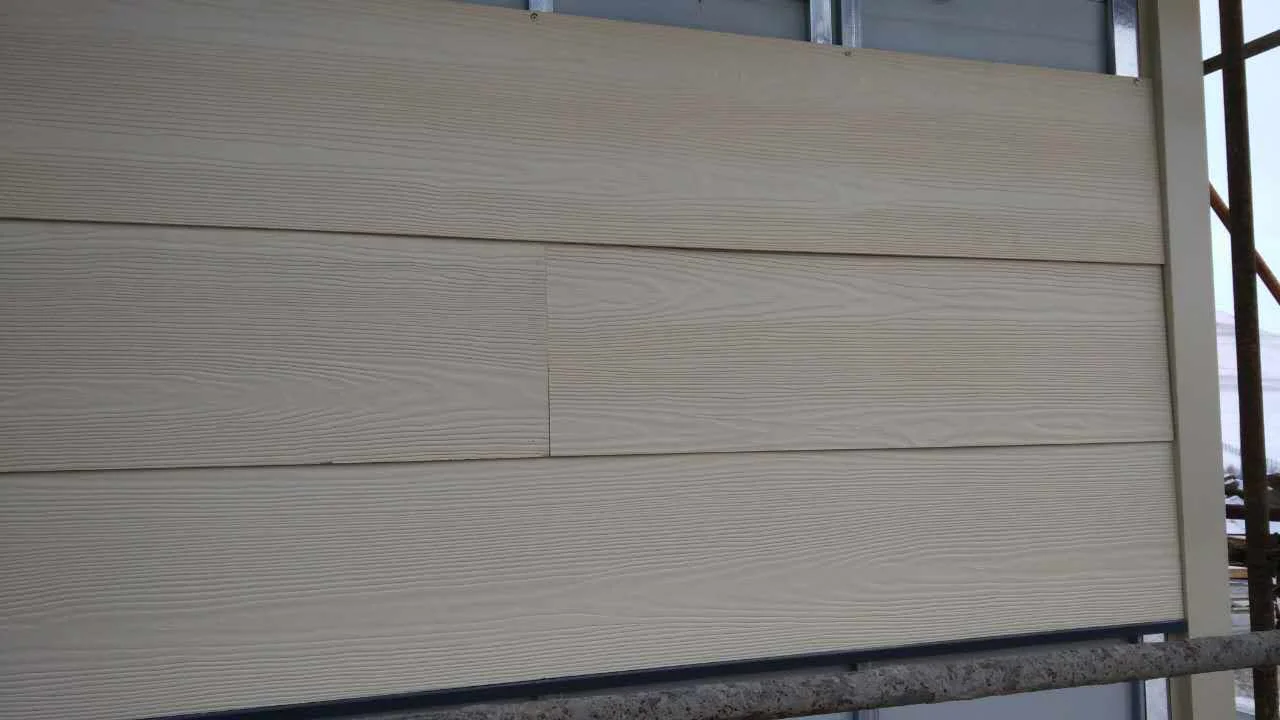 Trending Modern Design Fiber Cement Board Fireproof Outdoor Wall Cladding and Building Partition for Exterior Application