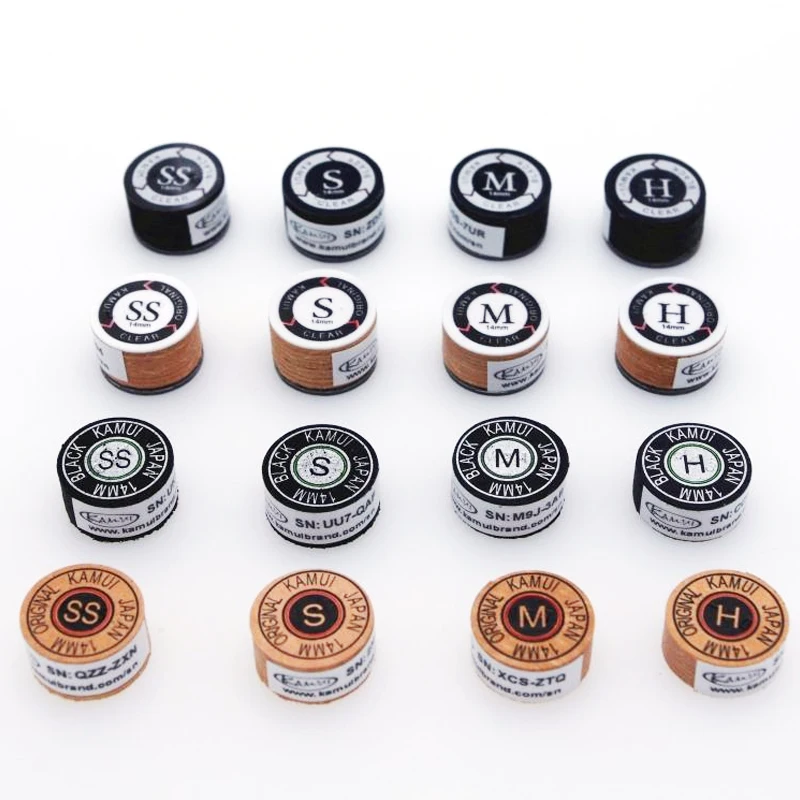 14mm M clear Kamui tips pool cue billiard accessories Authenticated Japanese original imports extraordinary shot experiences