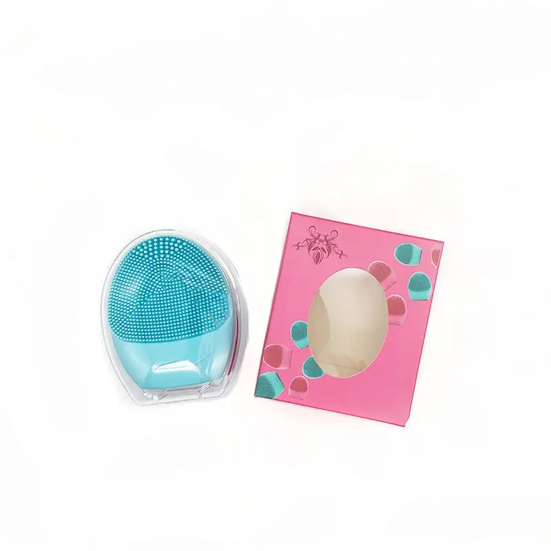  GESSW039 Latest Design Silicone Facial Cleansing Brush Makeup Set
