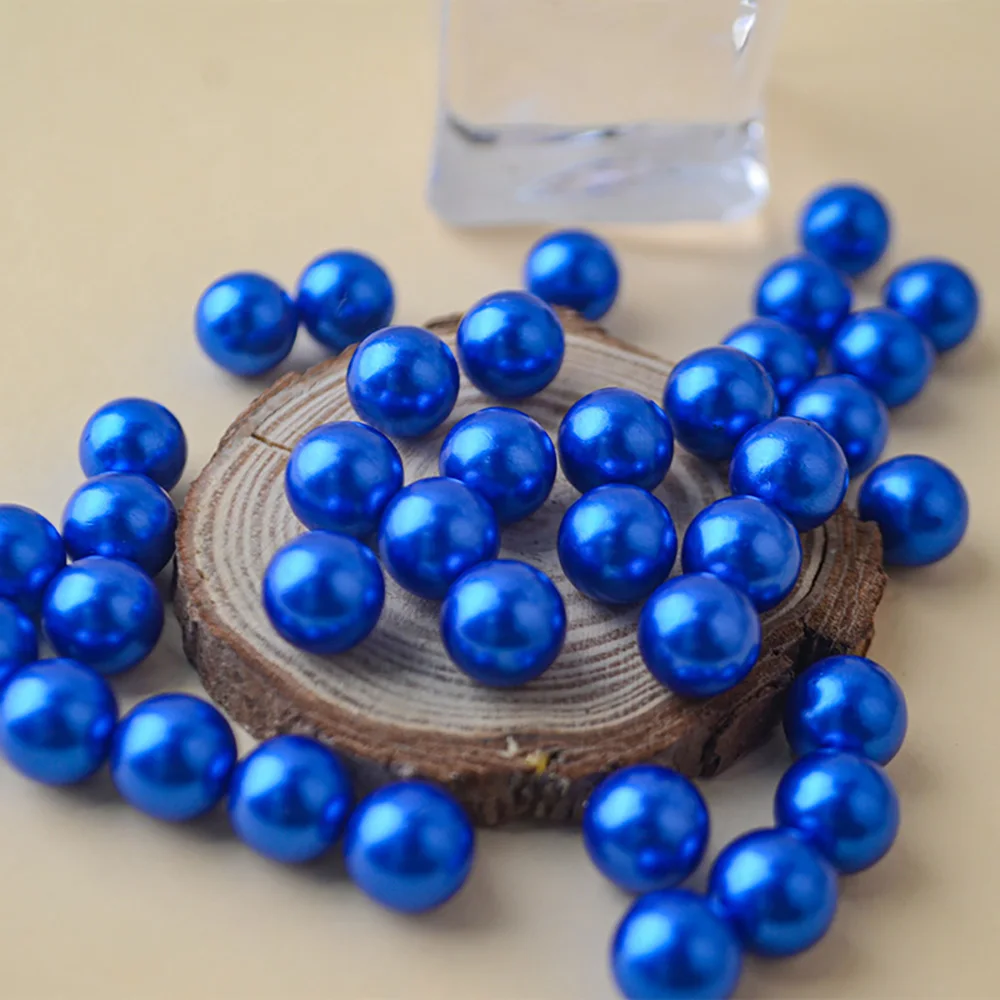 Wholesale ABS Acrylic Round Beads Faux Pearls NO Hole 1.3-10MM Mixed Color for Craft DIY Jewelry Making