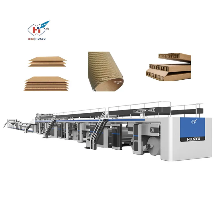 Automatic Precision Machining 3ply 5 Layer Corrugated Cardboard Making Production Line for Carton