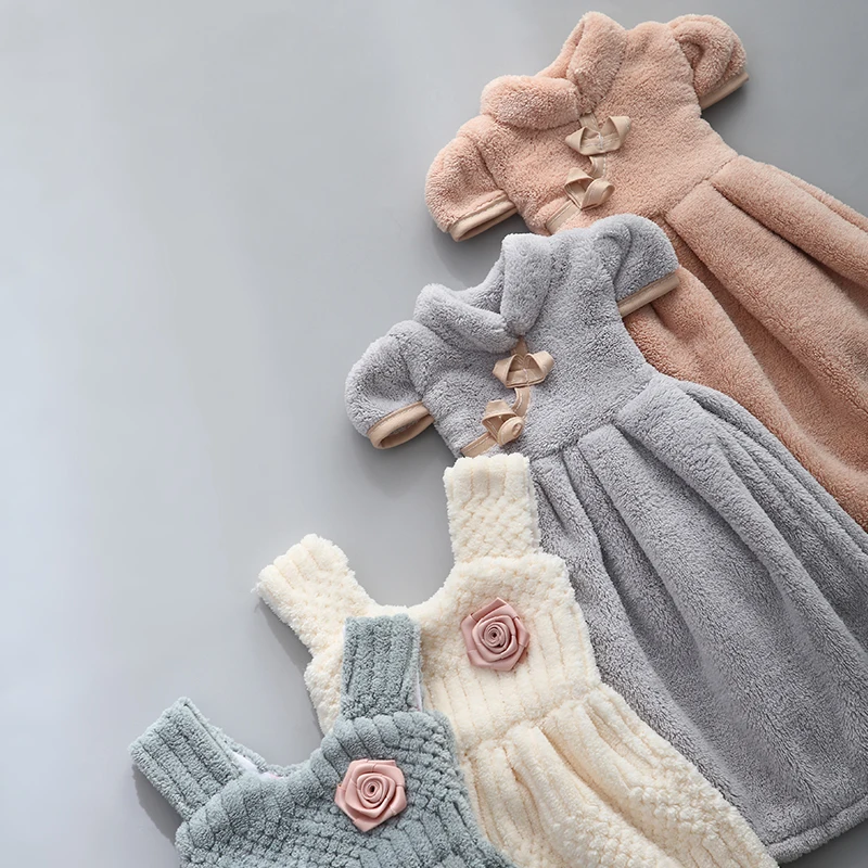 Hand Drying Towel - Lint Free Dry Your Hand Instantly conveniently with This Creative Bath Towel Decorative Towels for Bathroom