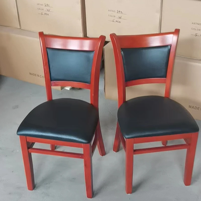 US commercial grade restaurant classic solid wood chair