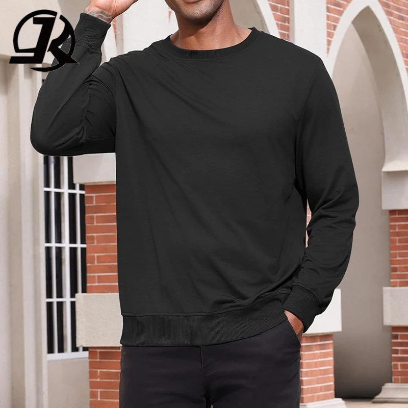 Factory Made Polyester Be a Decent Person Padded Sweatshirt Crew Neck Pullover