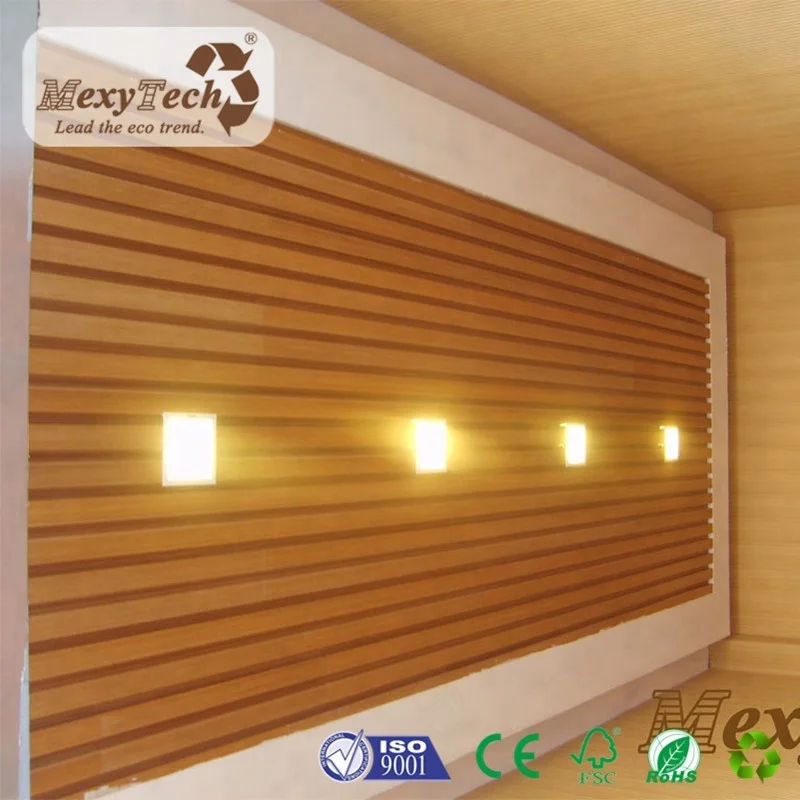 China interior hot sale indoor wall panel wpc plastic composite cladding
