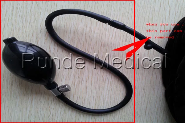 3 Layers foldable air neck traction inflatable cervical collar for neck pains relief