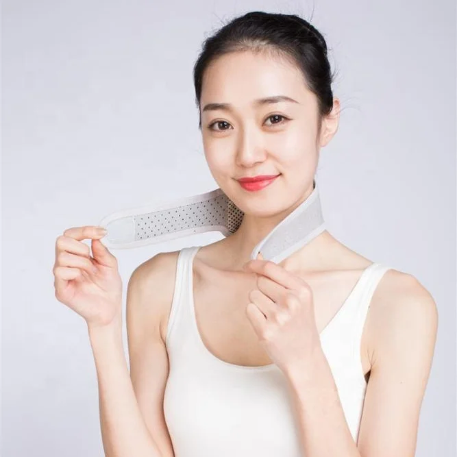 Cervical Neck Braces Guard Self-Heating Brace Magnetic Therapy Wrap Protect Turmalina Belt Support Spontaneous