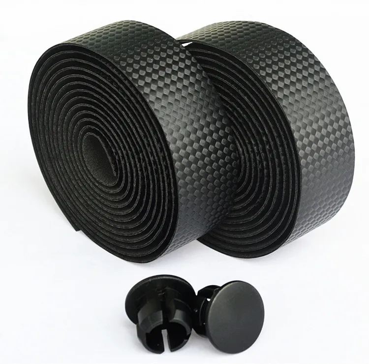 
Carbon Fiber Road Bike Handlebar Tape Durable Comfortable Cycling Race Bicycle Handlebar Tape Belt Bike Grips Tapes 