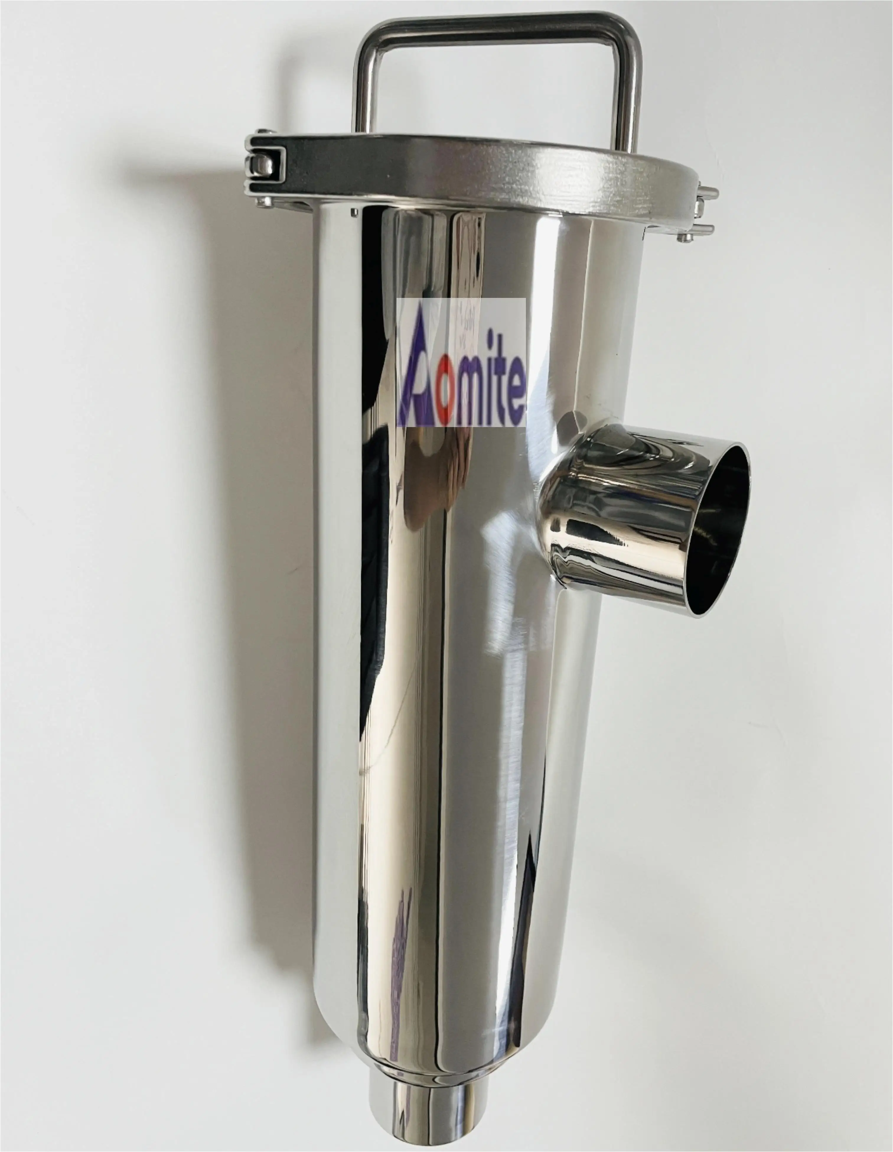 SS304 Beer Brewing Equipment Filter Strainer Filter Stainless Steel 304 or 316L Double Honey 52mm Welding Filter Strainer