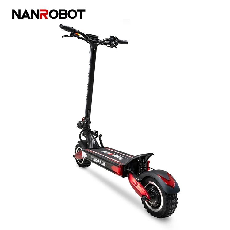 Scooter Electric Dualtron Dual Motor 2 Wheel Drive with Seat for Adults Electronic Unisex 60V Nanrobot Oil Brake 11 Inch 40-60km