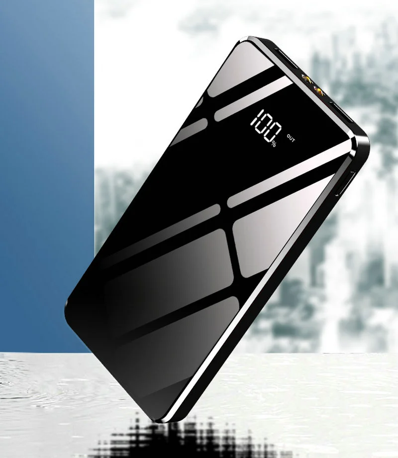 Portable Charger 10000mAh Slim Power Bank Ultra-Compact 20000mAh External Battery with Fast-Charging Technology Power Bank