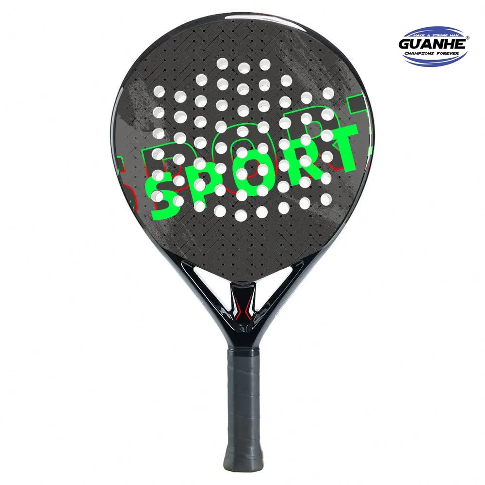 2024 New Design Hot Sale Carbon Fiber Padel Racket For Padel Tennis Racket Sports