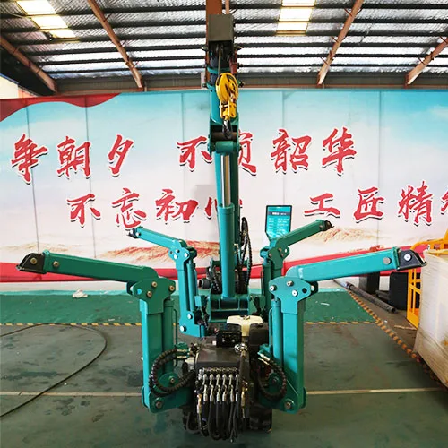 Flexible 8 Ton Mini Spider Crane Micro Telescopic Crawler Crane Lift Spider Crane For Sale