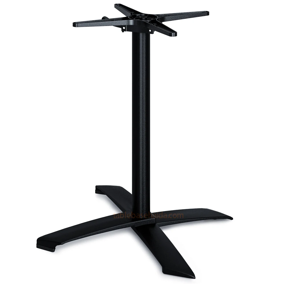 New Product X Shape Folding Telescopic Table Leg Mechanism Clamp Foldable Chrome Furniture Fency Golden