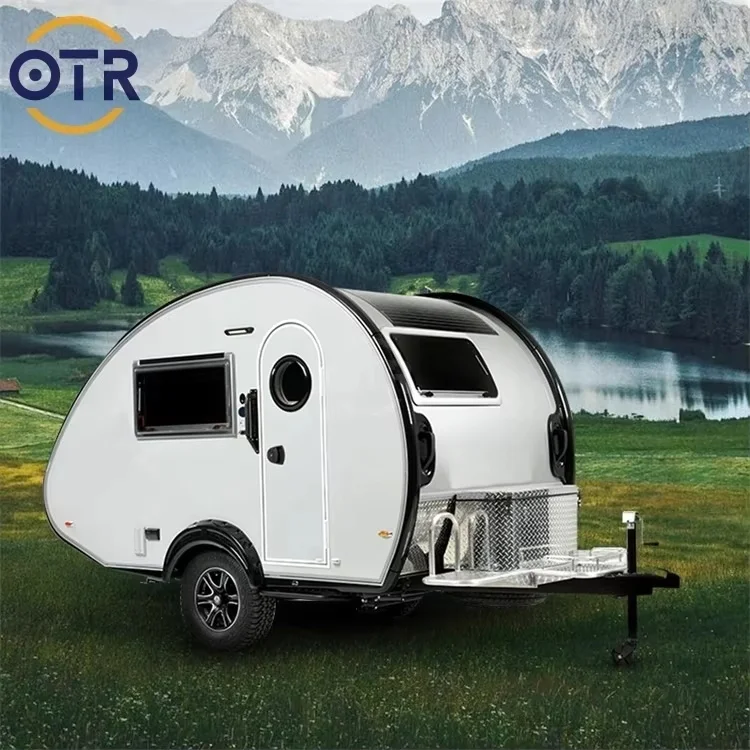 Mini caravan 2 people campervans offroad off road camper caravan rv autocaravana en vent camp overland small trailer travel