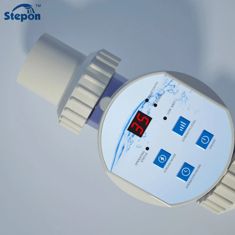 Stepon 2.5g Zwembadchlorineur swimming pool electrolyzer app control WiFi salt chlorinator machine salt chlorinator manufacturer