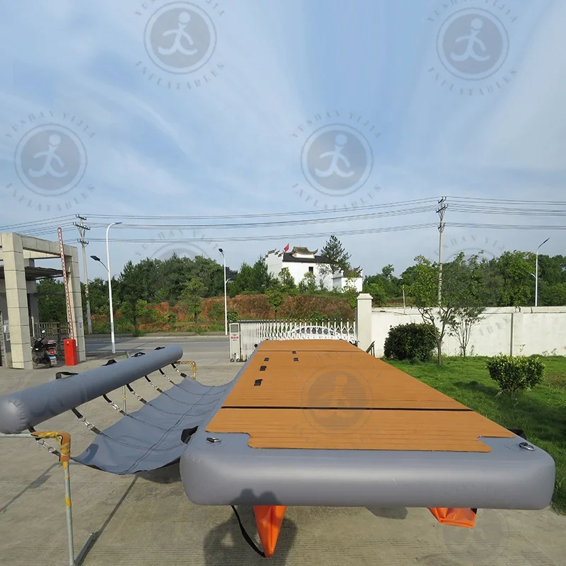 Inflatable Dock For Kayak Drop Stitch Floating Dock & Platform For Leisure