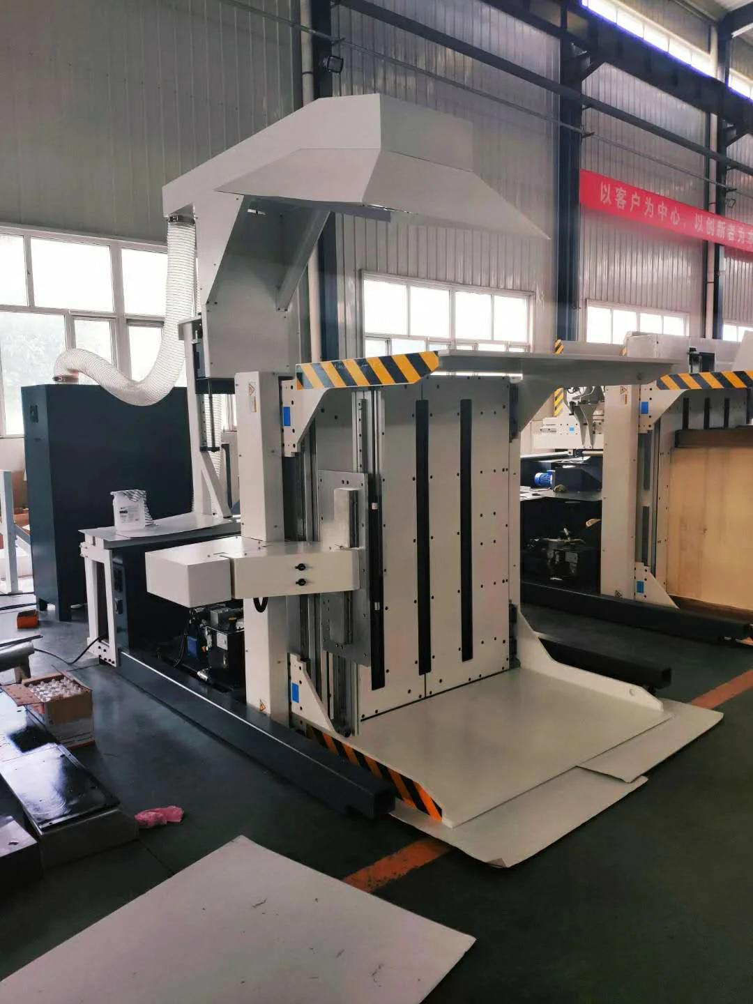 FZS-1200 Professional Paper Stacking Jogger Machine, Dust Removing Paper Pile Turner