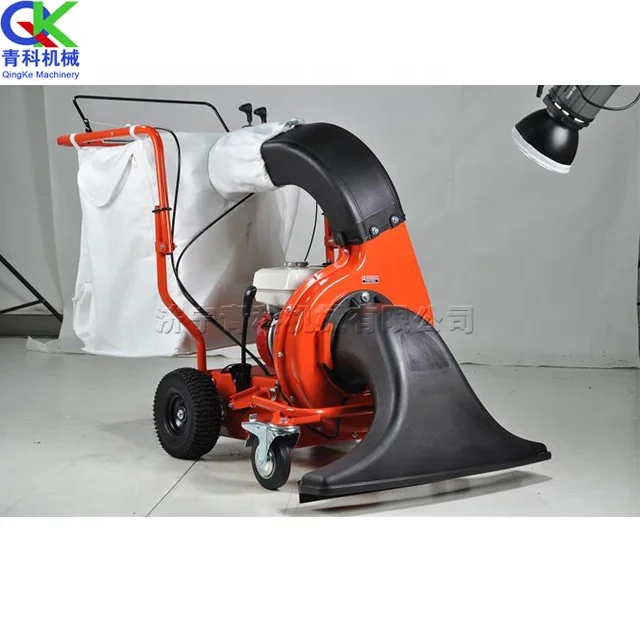Park Street autumn leaf cleaning equipment oil powered self propelled garbage collection machine