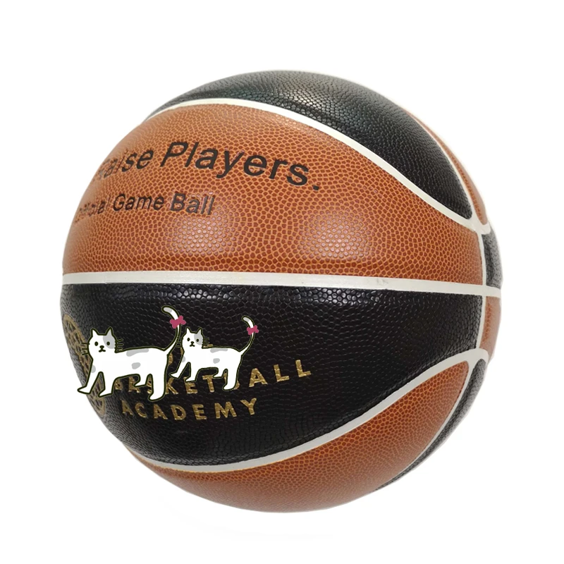 Ultimate Euroleague Basketball Design Leather Basketball for Indoor and Outdoor Play