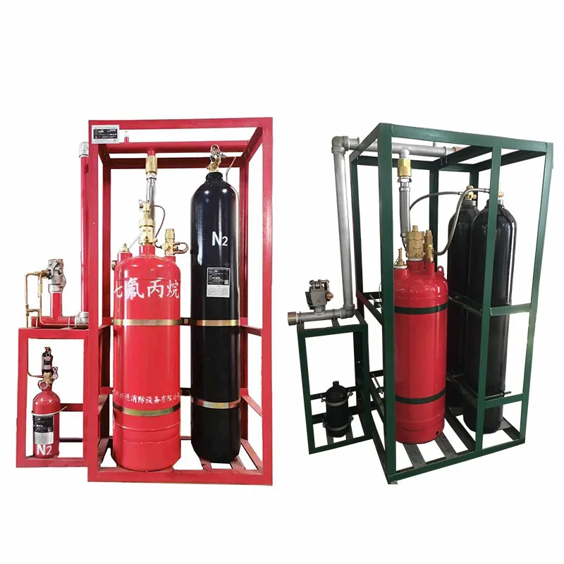 Guangzhou manufacturers hfc227ea piston flow system fm200 fire fighting equipment