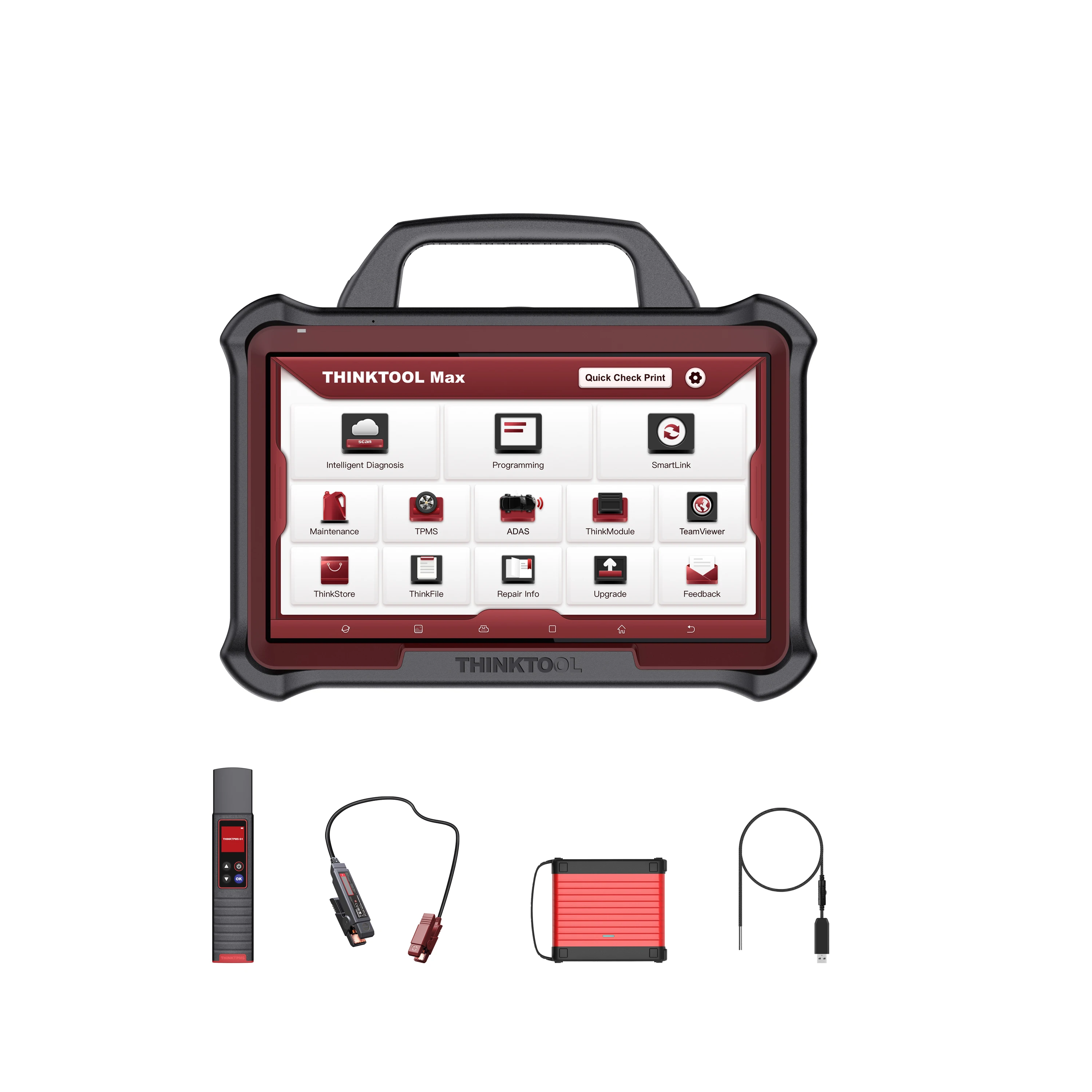 THINKCAR THINKTOOL Max THINKLINK Smartlink C VCI vehicle scanning tool 13.3-inch 256G rom with scope box G1 printer for free