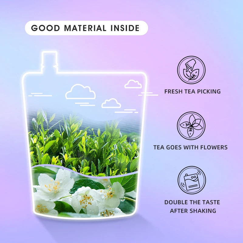 Instant  Flavor Tea Drink Powder Warm Stomach Flavour Green Tea