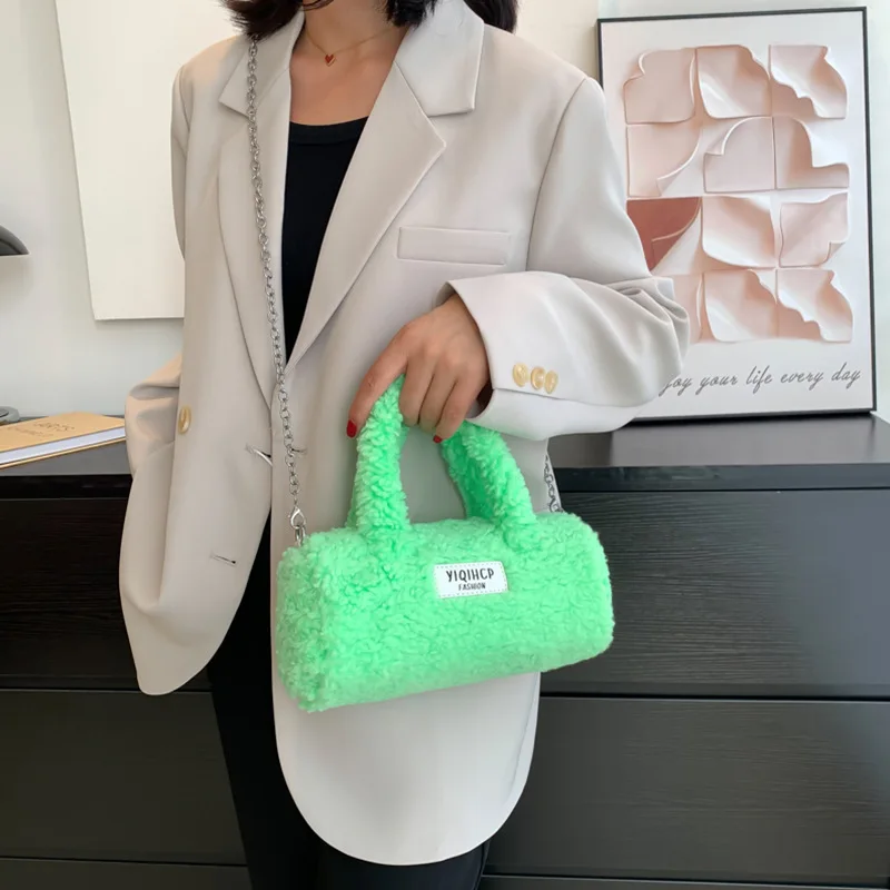 Customized Designer Bucket Bags Women Handbags Ladies Shoulder Luxury Purses and Handbags 2023 Fur Women Hand Bags