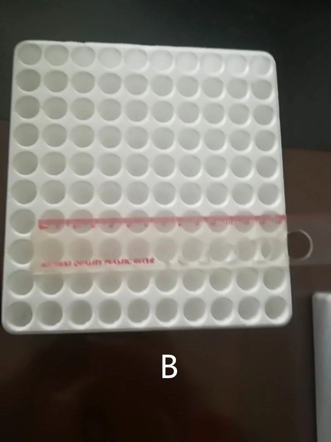 Polystyrene styrofoam test tube rack foam trays with factory price