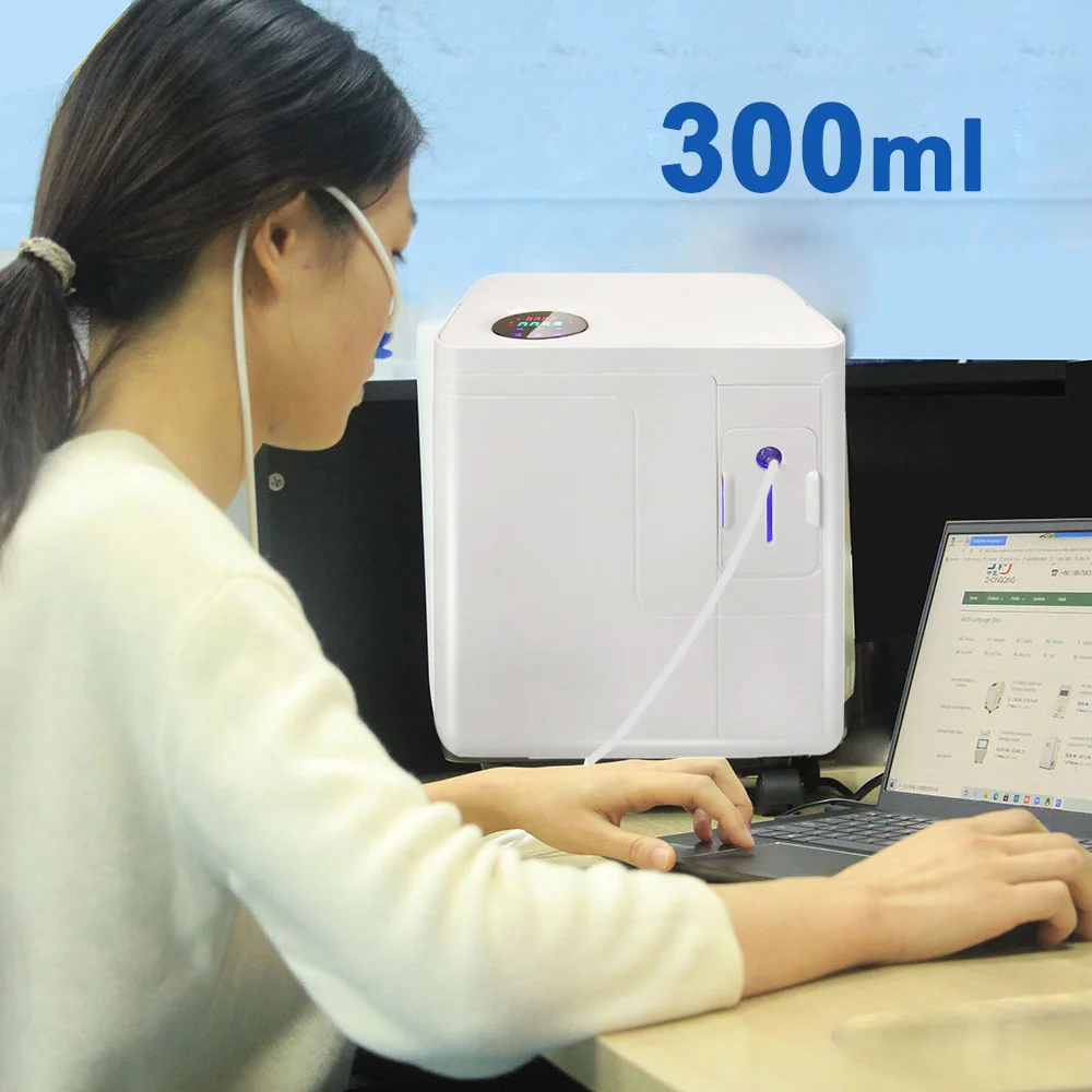 Portable desktop 300ml 450 150 SPE/PEM Pure Hydrogen generator inhaler Car h2 gas generator