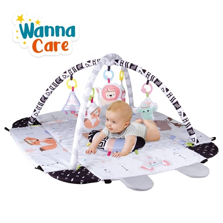 5 In 1 Baby Crawling Play Game Mat Soft Baby Toys 0 24 Months Toddler Educational Baby Ball Pit Mat With 30 Balls