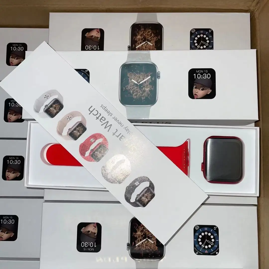 2021 New T500 Plus series 6 Reloj Smart Watch 2021 1.75 Inch Full Screen Hiwatch New Wireless Call Games SmartWatch T500 Plus