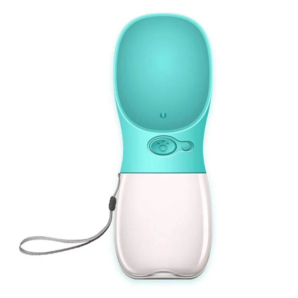 2-18OZ Leak Proof Portable Dog Water Bottles for Walking and Travel ,One hand feeder of  Plastic Pet Water Bottle