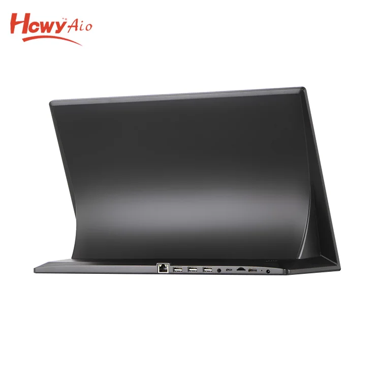 L Type Frame 15.6 inch Android Advertising Player Wifi USB Ethernet Tabletop Touch Screen Display